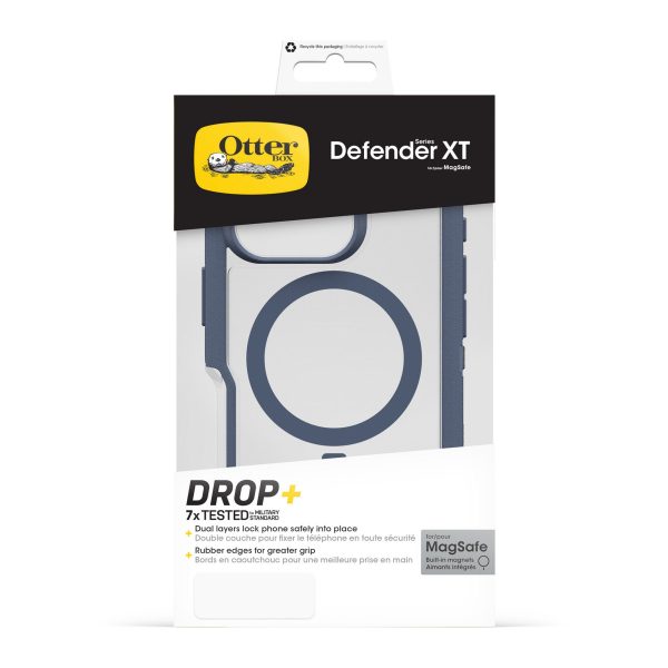 iPhone 16 Pro Otterbox Defender XT Clear Pro w  MagSafe Series Case - Clear Blue - Mountain Storm - 15-12982 Discount