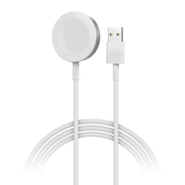 Naztech Magnetic Charger White USB-A Cable for Apple Watch - 15-13717 Discount