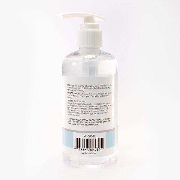 Virafree 250ml Hand Sanitizer Pump Bottle - 15-08099 Online