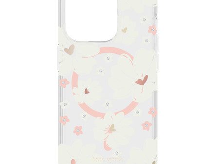 Kate Spade Protective MagSafe Case Classic Peony for iPhone 15 Pro For Discount