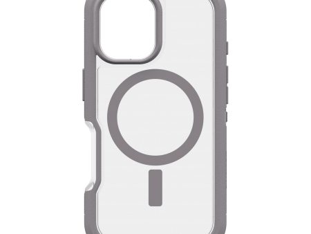 iPhone 16 Otterbox Defender XT Clear Pro w  MagSafe Series Case - Clear Grey - Snow Capped - 15-12976 Discount