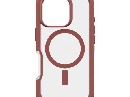 iPhone 16 Pro Otterbox Defender XT Clear Pro w  MagSafe Series Case - Clear Red - Dust Bowl - 15-12979 Cheap