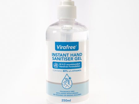 Virafree 250ml Hand Sanitizer Pump Bottle - 15-08099 Online