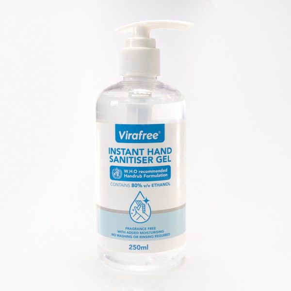 Virafree 250ml Hand Sanitizer Pump Bottle - 15-08099 Online