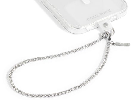 Universal Case-Mate Phone Charm - Dainty Silver Chain - 15-12846 Cheap