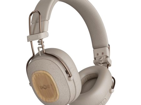 House of Marley Positive Vibration Riddim Headphones - Cream - 15-13299 Online