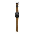 Apple Watch 38 40 41mm Otterbox Cactus Leather Watch Band - Black - Noir Ash - 15-13351 For Sale