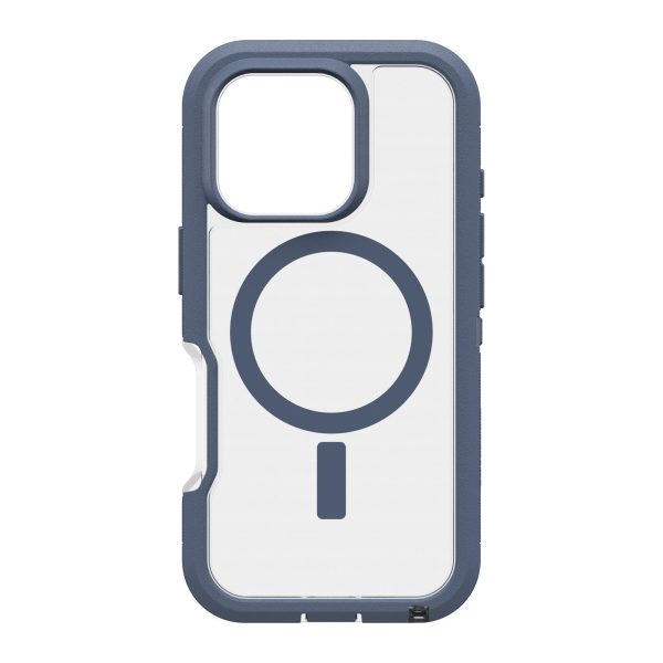 iPhone 16 Pro Otterbox Defender XT Clear Pro w  MagSafe Series Case - Clear Blue - Mountain Storm - 15-12982 Discount