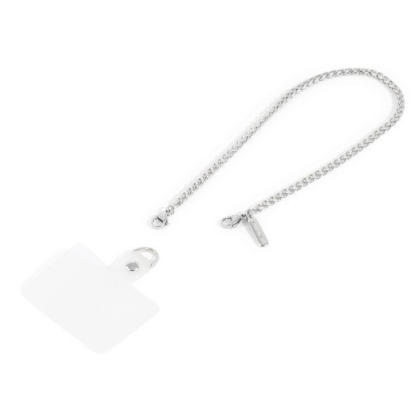 Universal Case-Mate Phone Charm - Dainty Silver Chain - 15-12846 Cheap