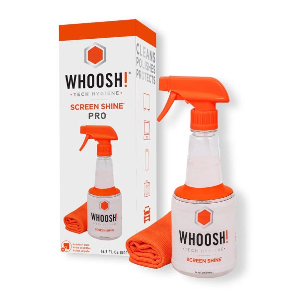 WHOOSH Screen Shine Refillable Bottle (Retail Box) - 500ml - 15-12663 Fashion