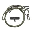 Universal MAGEASY 6mm Adjustable Strap Phone Lanyard - Army Green - 15-12103 Online now