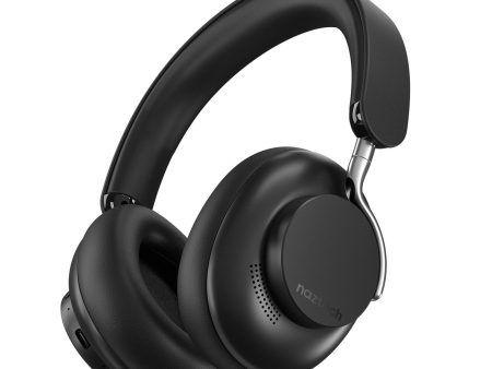 Naztech Aura 360 ANC Wireless Noise Cancelling Over-the-Ear Headphones - Black - Midnight - 15-13860 Online