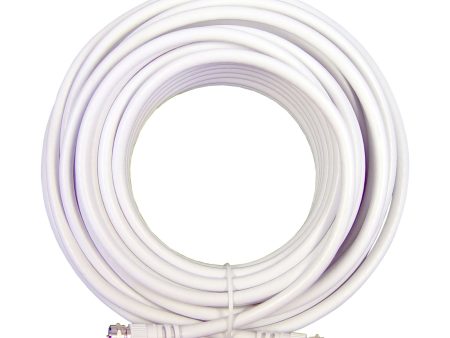 Wilson Cable 20 ft. white RG6 low loss coax cable - 670WI950620 Discount