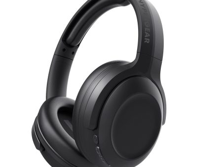 Hypergear Stealth2 ANC Wireless On-Ear Headphones - Black - 15-12338 Online Sale