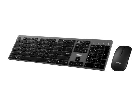 Adesso Multi OS Wireless Scissor Switch desktop keyboard and mouse - 15-12868 Cheap