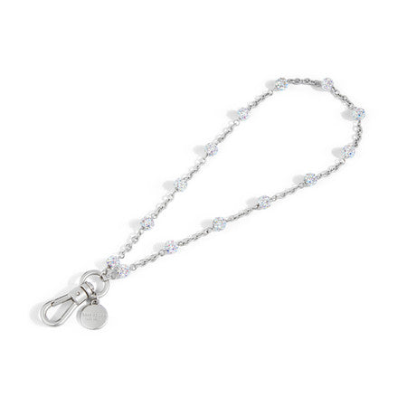 Kate Spade Phone Wristlet Charm Dazzle Chain Silver Online