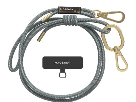 Universal MAGEASY 6mm Adjustable Strap Phone Lanyard - Misty Blue - 15-12102 Online Hot Sale