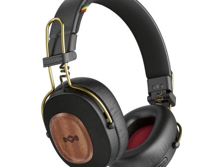 House of Marley Positive Vibration Riddim Headphones - Rasta - 15-13298 Discount