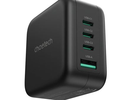 Choetech 70W GaN 4-port USB-C PD + USB-A Wall Charger Hub - 15-13595 Discount