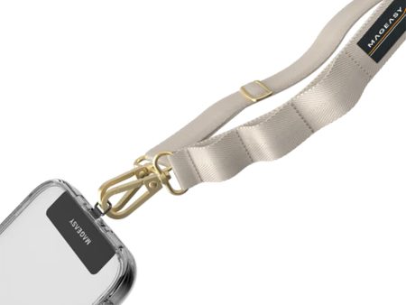 Universal MAGEASY 20mm Adjustable Strap Phone Lanyard - Starlight - 15-12106 For Sale