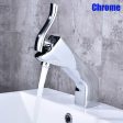 Innovative 1 Set Home Multi-color Basin Faucets Cold and Hot Water Taps Chrome Black White Red Gold Purple Bathroom Sink Faucet Online Hot Sale