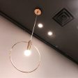 Modern Single Ring Pendant Light - Stylish Suspension Lamp for Lobby and Dining Room Décor Fashion