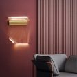 Modern Creative Design Luxury LED Wall Sconce For Bedroom Gold Color For Living Room Light Fixture on Sale