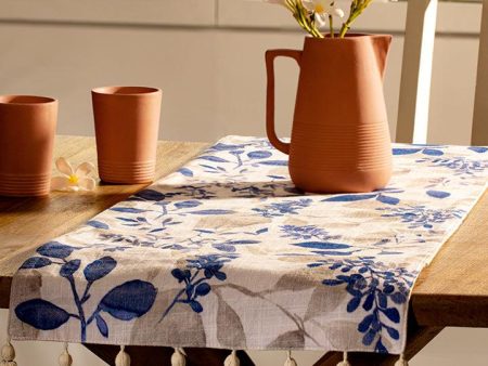 Tropical Paradise Linen Table Runner Cheap