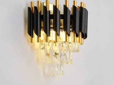 Modern Design Crystal LED Sconce Luminaire for Foyer - Hall - Dining or Living Room Hot on Sale