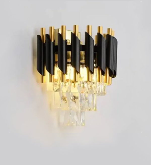 Modern Design Crystal LED Sconce Luminaire for Foyer - Hall - Dining or Living Room Hot on Sale