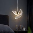 Nordic Small LED Chandelier Creative Rotating Single Head - Bedroom - Bar Counter - Restaurant Discount