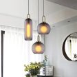 Postmodern Glass Pendant Lights Luxury Lamps For Restaurant Bedroom Bedside Glass Ball Single For Discount