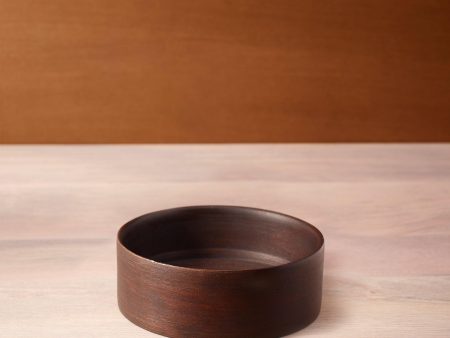 liyah brown wooden nut bowl -medium For Discount