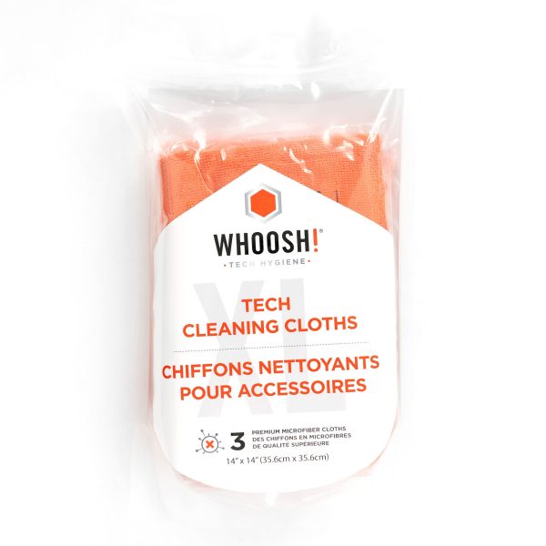 WHOOSH! 3XL Tech Cleaning Cloths - 3pk - 15-03140 Online Sale