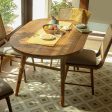 West Village Wooden Four Seater Oval Dining Table Hot on Sale