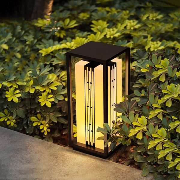 Lawn Lamp Outdoor Post Light Garden Light Landscape Lighting Electricity Column Head Light Waterproof Courtyard Street Lamps For Discount