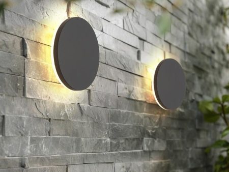 Modern 10W LED Wall Lamps Outdoor Waterproof Wall Sconces Porch Light Wall Lighting Garden Light Courtyard Street Lamp Aluminum Fashion