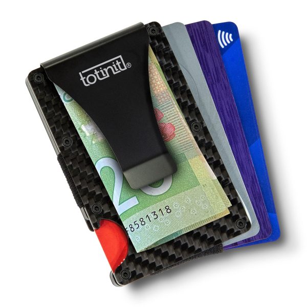 Totinit Vault Track-it Carbon Fiber Wallet with Bottle Opener - 15-11928 Hot on Sale