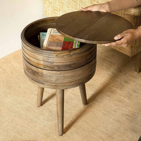 Two Decker Storage Side Table Online Hot Sale