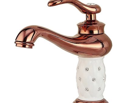 Single Handle Antique Bronze Finish Bathroom Faucet Brass Basin Sink Solid Brass Faucets  Water Mixer Taps Bath Crane Hot on Sale