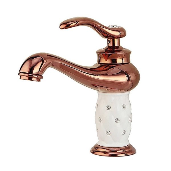 Single Handle Antique Bronze Finish Bathroom Faucet Brass Basin Sink Solid Brass Faucets  Water Mixer Taps Bath Crane Hot on Sale