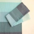 Waffle Blue Dish Towel Set of Two Online Hot Sale