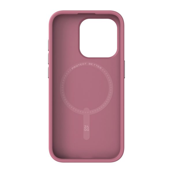 iPhone 15 Pro ZAGG GEAR4 Graphene London Snap Case - Dusty Rose - 15-11665 For Discount