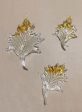 Maple Leaf Pendant Light Glass Chandelier For Sale