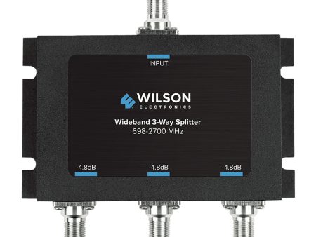 Wilson 3-way splitter 75 ohm - F Female - 15-07176 on Sale