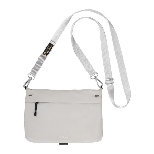 Universal MAGEASY 20mm Sacoche Utility Crossbody Bag + Strap - Grey - 15-13680 For Cheap