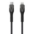 UAG 5 ft. 150cm USB-C to Lightning Kevlar Rugged Charge and Sync Cable - Black - 15-12679 For Cheap