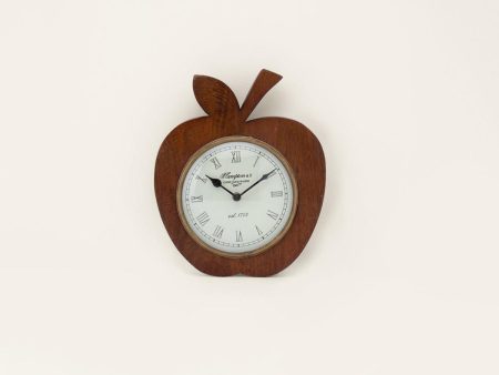 apple wooden wall clock Online Hot Sale