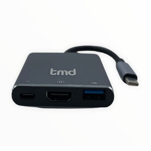 tmd USB-C to 4K HDMI Multifunction Adapter with Power Delivery & USB-A Port - Grey - 15-10489 Discount