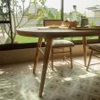 West Village Wooden Four Seater Oval Dining Table Hot on Sale